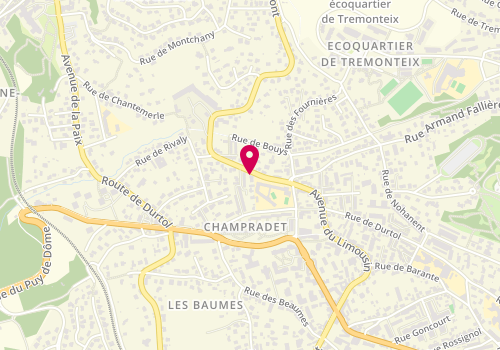 Plan de Nuance, 75 avenue du Limousin, 63000 Clermont-Ferrand