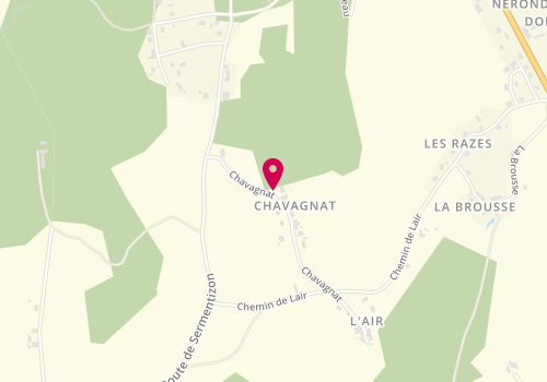 Plan de BONNET Chantal, 1 Lieu-Dit Chavagnat, 63120 Néronde-sur-Dore