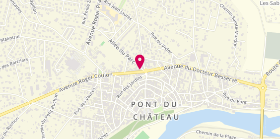 Plan de Beauty Créa, 4 avenue Roger Coulon, 63430 Pont-du-Château