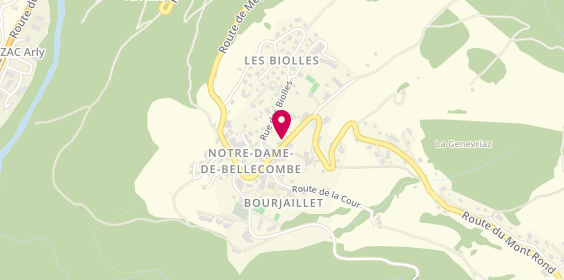 Plan de La Petite Boutique, 221 Rue de Savoie la Troika Chef-Lieu, 73590 Notre-Dame-de-Bellecombe