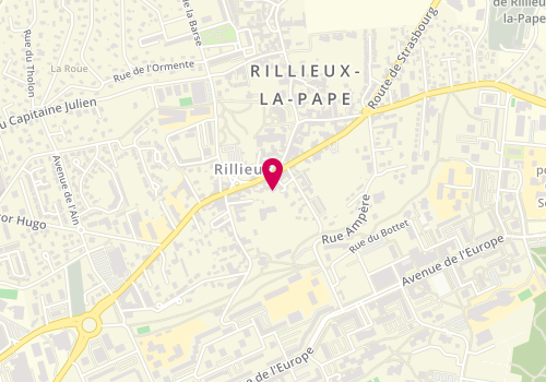 Plan de GIRAUD Pascale, 11 Place George Sand, 69140 Rillieux-la-Pape