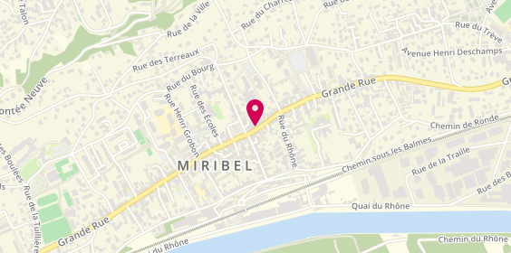 Plan de Miri'style, 1161 Grande Rue, 01700 Miribel