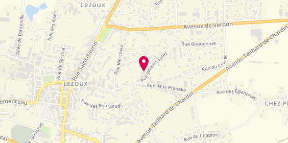 Plan de Valérie Coiffure, 7 Place de la Mairie, 63190 Lezoux