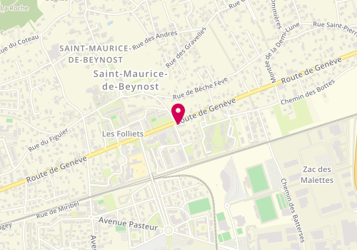 Plan de Coiffure & style, 48 Route de Genève, 01700 Saint-Maurice-de-Beynost