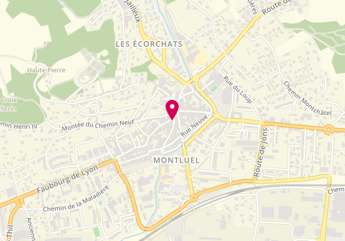 Plan de Montluel barbershop, 61 place Carnot, 01120 Montluel