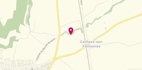 Plan de Alexandre Coiffure - Ag, 80 Route de Noailleux 80 A, 69270 Cailloux-sur-Fontaines
