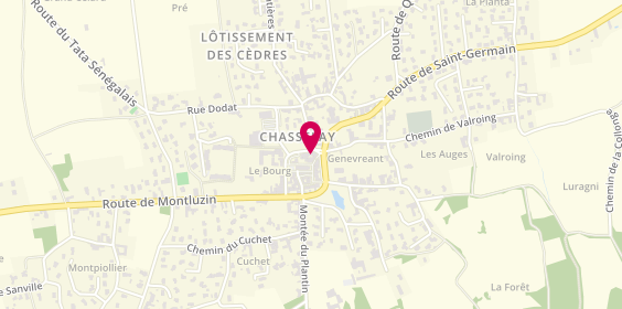 Plan de LP Coiffure, 29 Rue du Grand Fossé, 69380 Chasselay