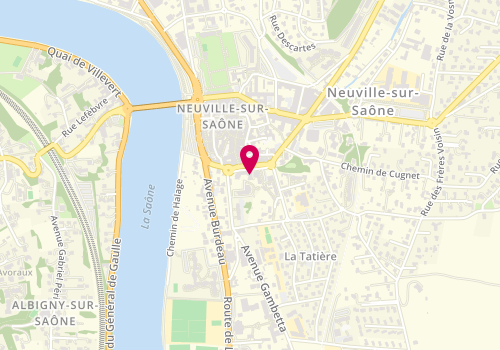 Plan de Mon Coiffeur, 6 Rue Pierre Dugelay, 69250 Neuville-sur-Saône