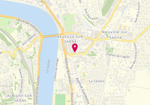 Plan de Dj Coiffure, 51 Rue de la Republique, 69250 Neuville-sur-Saône