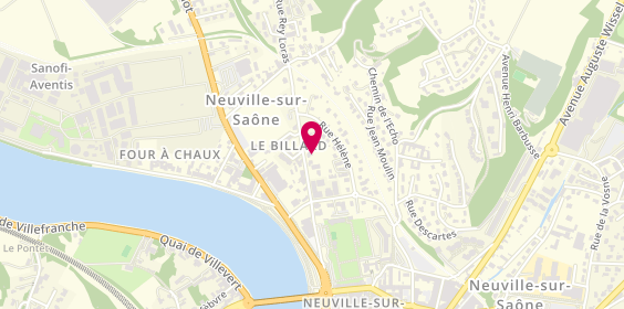 Plan de Le Salon, 20 Rue Rey Loras, 69250 Neuville-sur-Saône