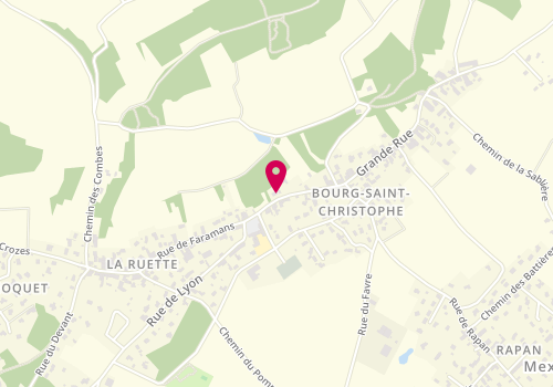Plan de Ds Cut, 73 Grande Rue, 01800 Bourg-Saint-Christophe