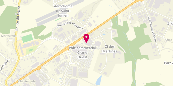 Plan de Studio 19 Saint Junien, Zone Artisanale Les Martines avenue d'Oradour-Sur-Glâne, 87200 Saint-Junien