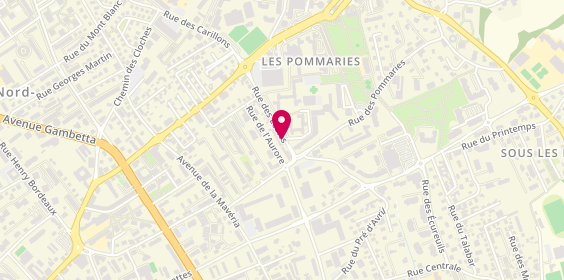 Plan de Alison Création, 3 Rue des Écoles, 74940 Annecy