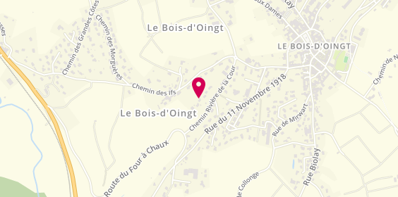 Plan de Inst en Coifure, Place Bernigal le Bourg, 69620 Le Bois-d'Oingt