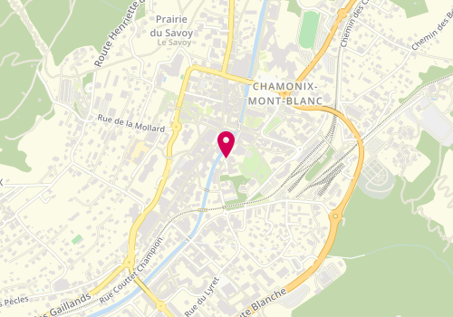 Plan de Le Salon, 13 Rue Lyret, 74400 Chamonix-Mont-Blanc