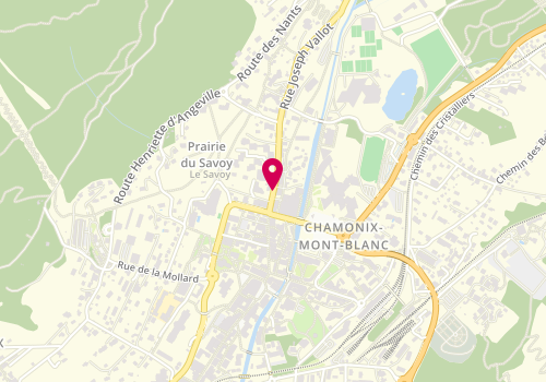 Plan de Franck Provost - le Boudoir Bien Et, 273 Rue Joseph Vallot, 74400 Chamonix-Mont-Blanc