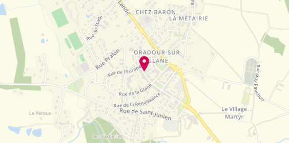 Plan de DUPIC Stéphanie, 20 Av. Du 10 Juin, 87520 Oradour-sur-Glane