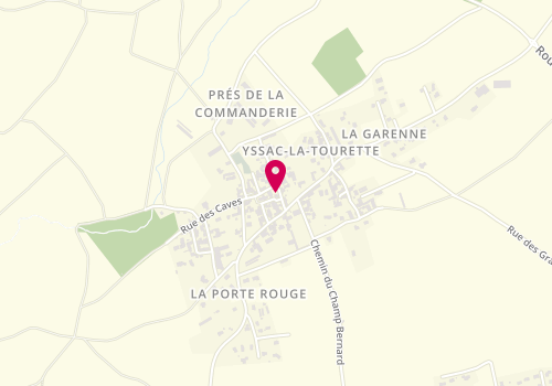 Plan de AUBRUN Alyne, Route de Davayat, 63200 Yssac-la-Tourette