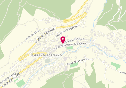 Plan de Le Salon des Aravis, 13 chemin du Villard, 74450 Le Grand-Bornand