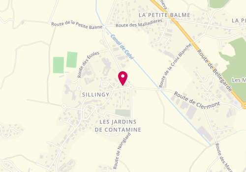 Plan de Coiffure le Studio, 858 Route de Clermont, 74330 Sillingy