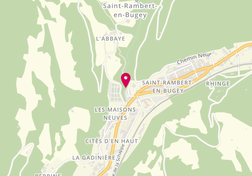 Plan de Sonia, 16 Quai Charles Beraudier, 01230 Saint-Rambert-en-Bugey