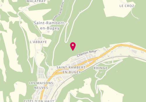 Plan de Top Coiffure - Valerie Feret, 117 Rue du Docteur Temporal, 01230 Saint-Rambert-en-Bugey