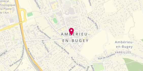 Plan de D'coiffé, 5 Rue Aimé Vingtrinier, 01500 Ambérieu-en-Bugey