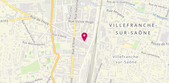 Plan de Chez Georges, 119 Rue de la Gare, 69400 Villefranche-sur-Saône