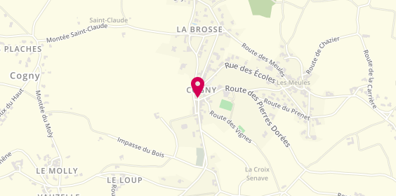 Plan de Coiffure Mixte Laurence, Le Bourg, 69640 Cogny