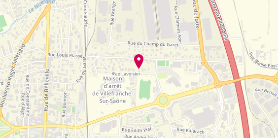 Plan de Nat à Dom, 110 Rue Lavoisier, 69400 Villefranche-sur-Saône