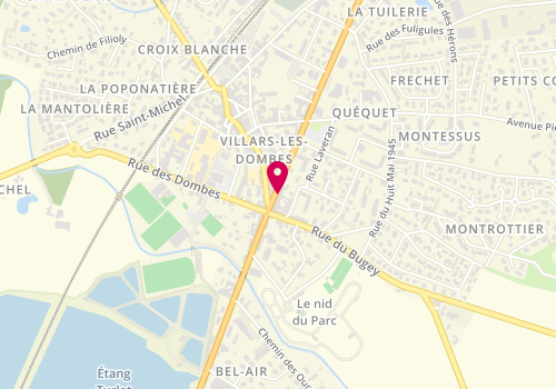 Plan de Y.M Barbershop, 725 avenue Charles de Gaulle, 01330 Villars-les-Dombes