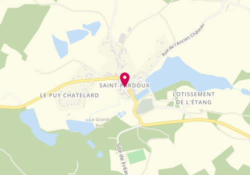 Plan de Savoye Patricia, 4 Place Eglise, 87250 Saint-Pardoux