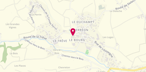 Plan de Ac'Tif Coiffure, Le Bourg, 69460 Le Perréon