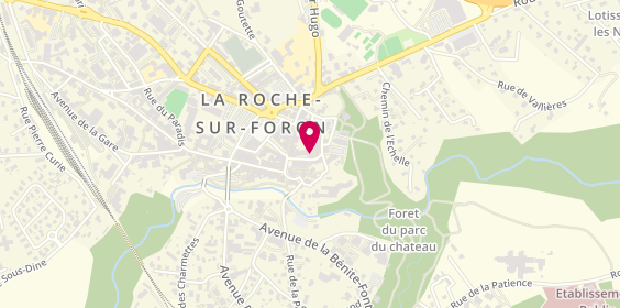 Plan de Mademoiselle Coiffure, 53 Rue des Fours, 74800 La Roche-sur-Foron
