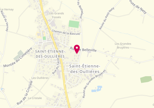 Plan de Chrisdiminutiff, Lotissement Les Vignes Granges Bruyeres, 69460 Saint-Étienne-des-Oullières