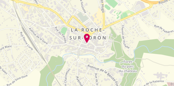 Plan de Au Courant d'Hair, Rue Carnot, 74800 La Roche-sur-Foron