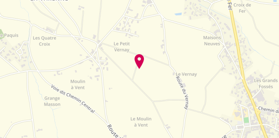 Plan de Les Coiffures de Charlotte, Le Petit Vernay, 69460 Saint-Étienne-la-Varenne
