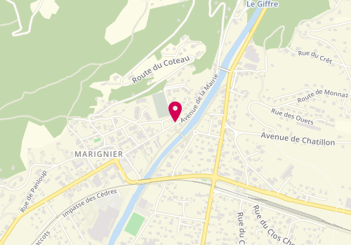 Plan de Styl'Innov, Ens Sci Sandrine 190 Mairie, 74970 Marignier