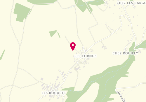 Plan de Marjorie Coiffure, 2234 Route de la Chapelle Rambaud, 74930 Pers-Jussy