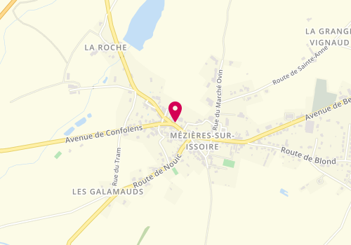 Plan de Exception Coiffure, 15 avenue de Seltz, 87330 Val-d'Issoire