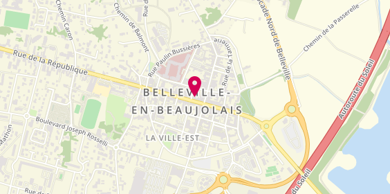 Plan de Ethan O Ilenny, 36 Rue de la République, 69220 Belleville-en-Beaujolais