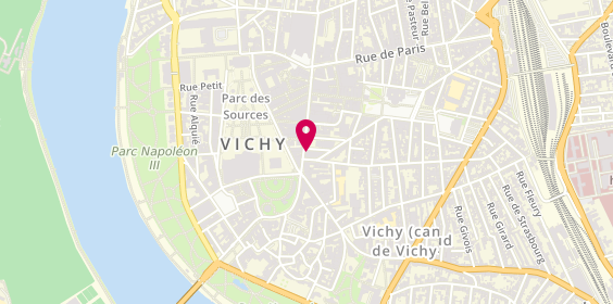 Plan de Chevalier et Anthony, 2 Rue Sainte-Barbe 1er Étage, 03200 Vichy