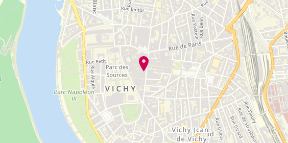 Plan de Camille Albane, 10 Rue Burnol, 03200 Vichy