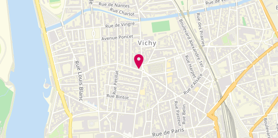 Plan de Lauréline, 51 Boulevard du Sichon, 03200 Vichy