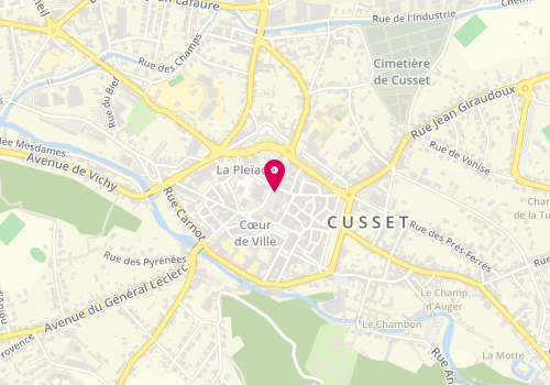 Plan de Coiff & Co, 3 avenue Du Drapeau, 03300 Cusset
