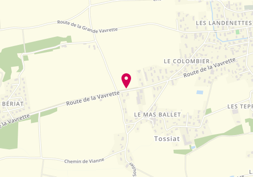 Plan de Coiff'Hom, 95 Route de Salles, 01250 Tossiat