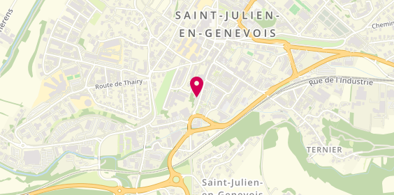 Plan de Blow Hair, 20 Grand Rue, 74160 Saint-Julien-en-Genevois