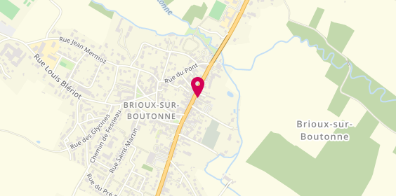 Plan de L'Atelier Beauté, 46 Bis Rue du Commerce, 79170 Brioux-sur-Boutonne