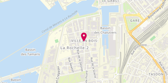 Plan de La Bulle, Residence le Commodore
32 Avenue Amerigo Vespucci, 17000 La Rochelle