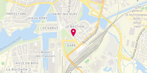 Plan de T'Hom Coiffure, 37 avenue du Général de Gaulle, 17000 La Rochelle